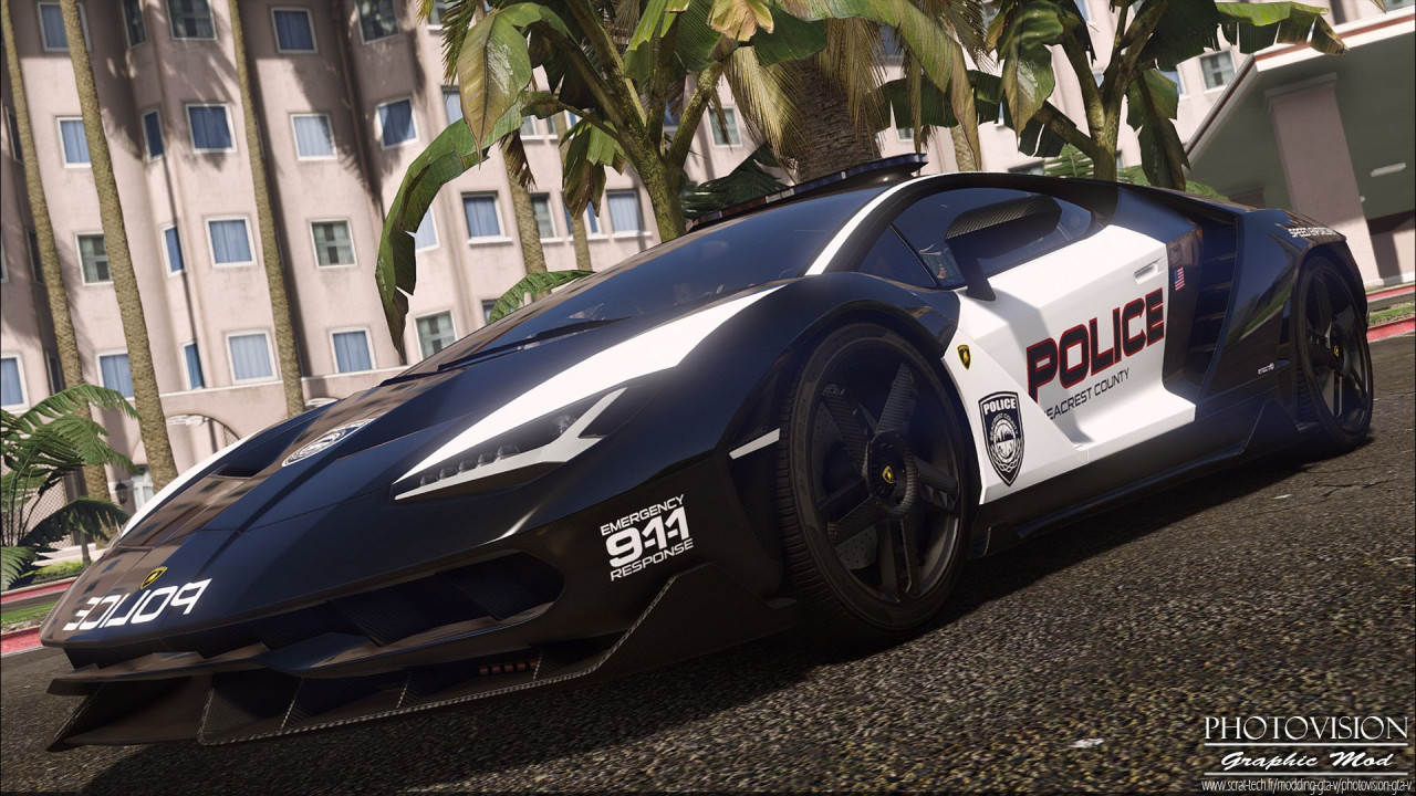 Lamborghini Centenario | Hot Pursuit Police