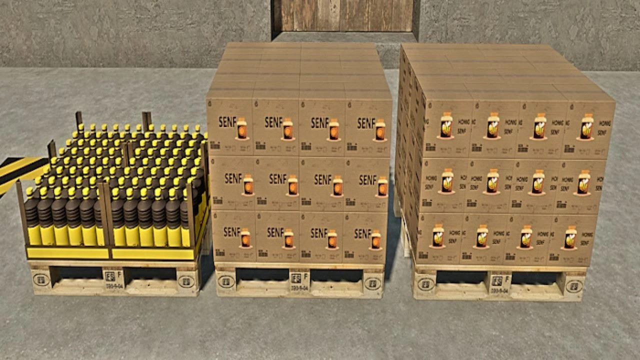 Mustard goods production