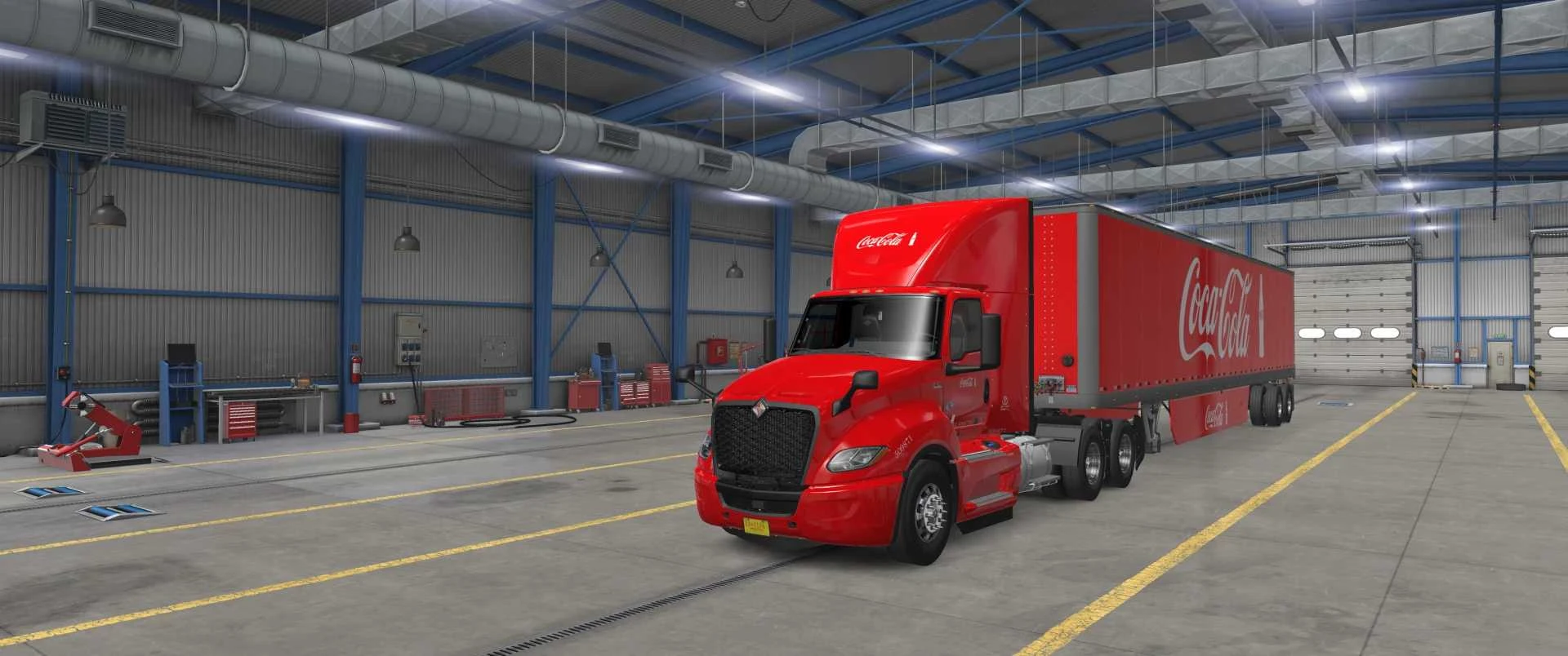 Coca Cola Skin for Lt Day Cab and SCS Trailer 53 1