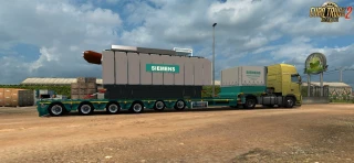Schwerlast Siemens Trafo Trailer v1.0