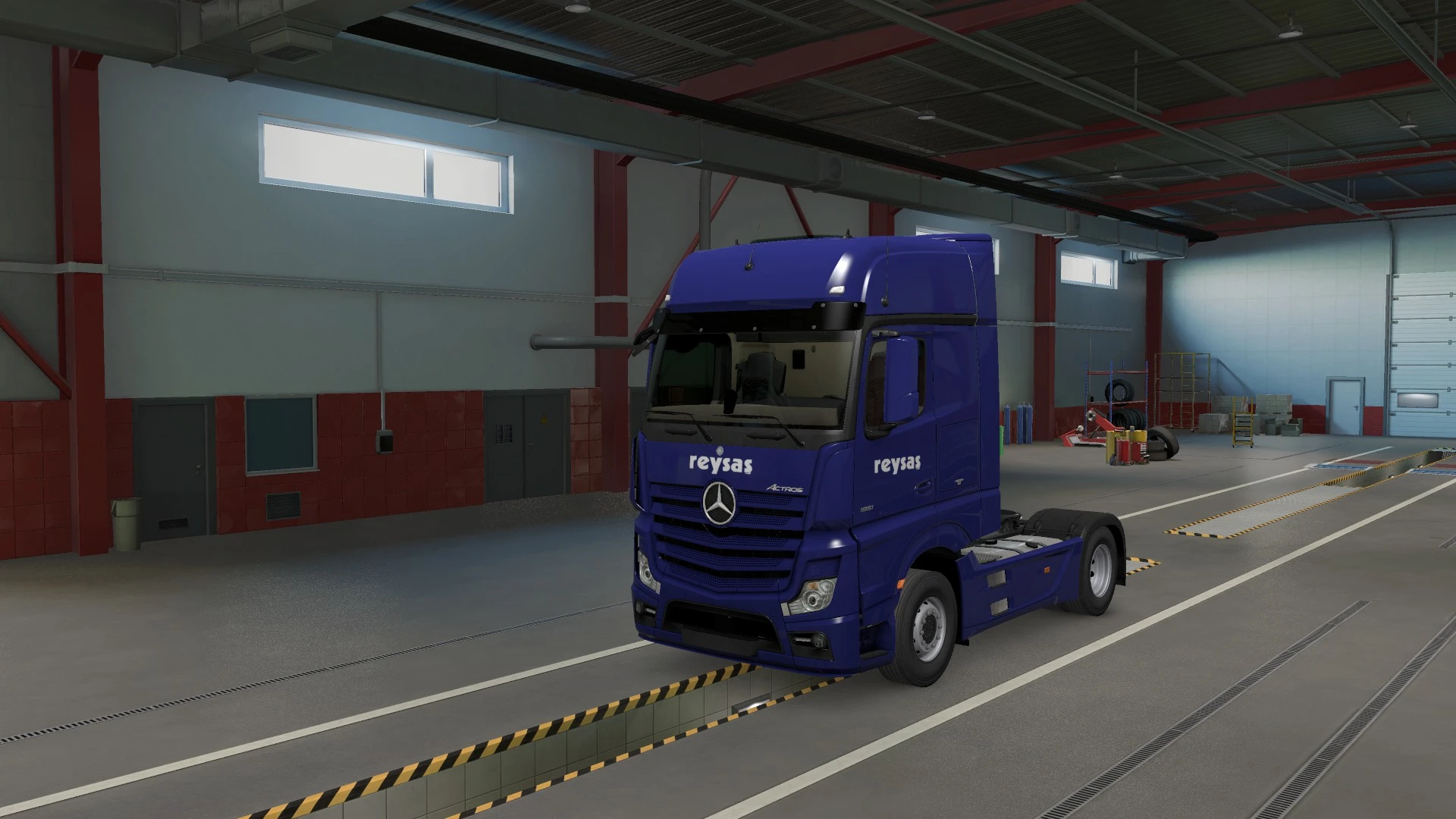 Reysas Lojistik skin Merecedes mp4 1.50.x - ETS 2