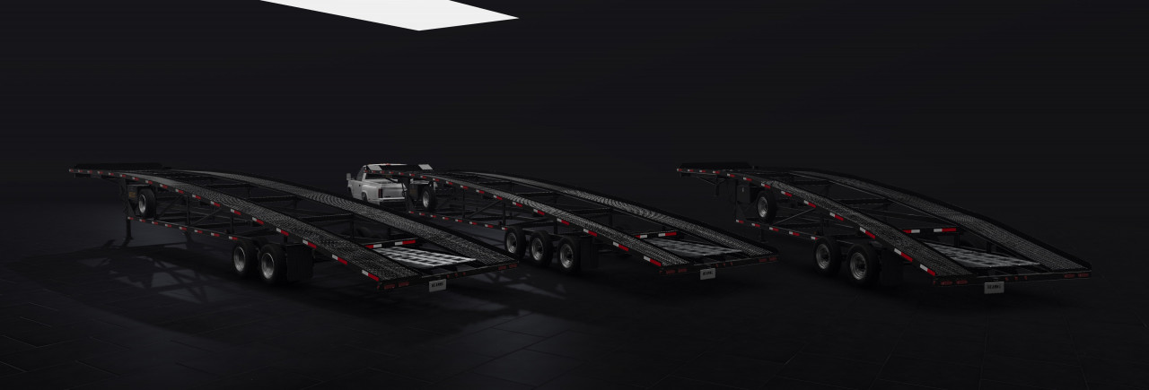 Grant Gooseneck Wedge Car Trailer