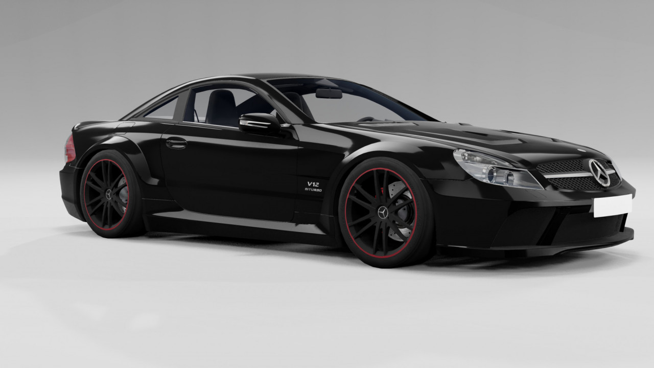MERCEDES SL 65 AMG BLACK