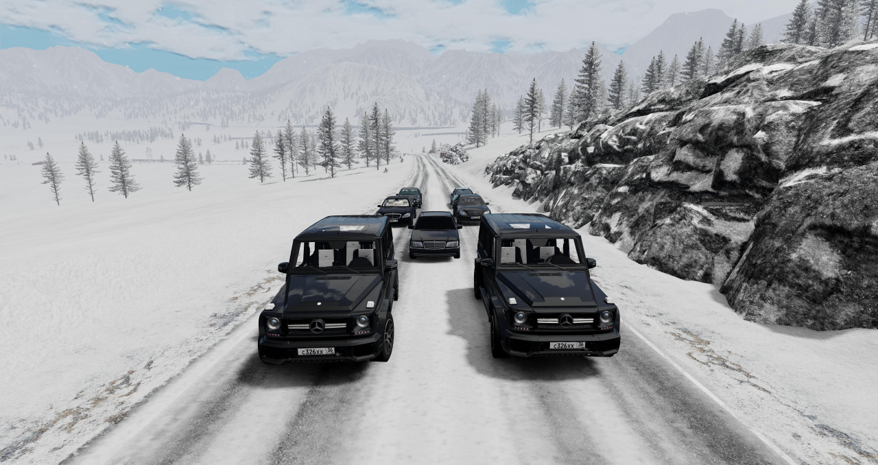 Mercedes Russian Mafia Pack