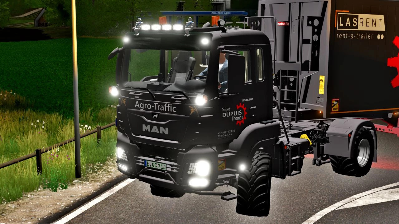 Truck + Dumpster Transport DUPUIS Thomas IRL