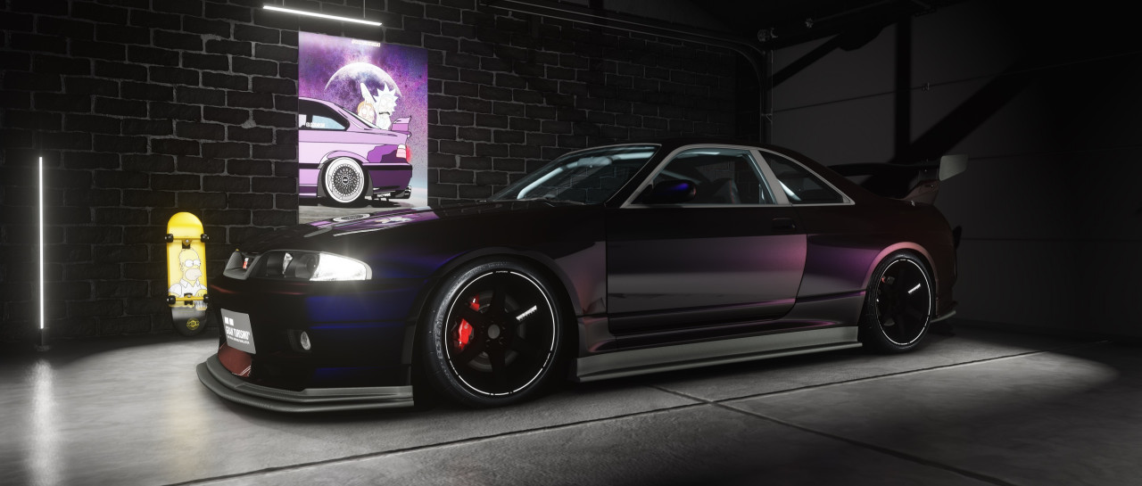 Nissan Skyline GT-R R33 V-Spec (Widebody)