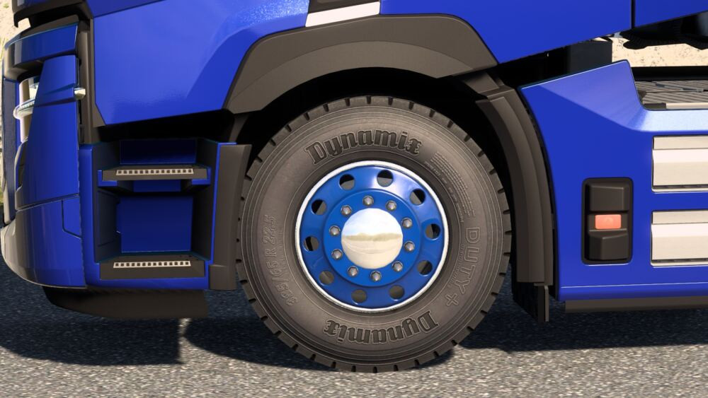 ATS Wheel and Tire for ETS2