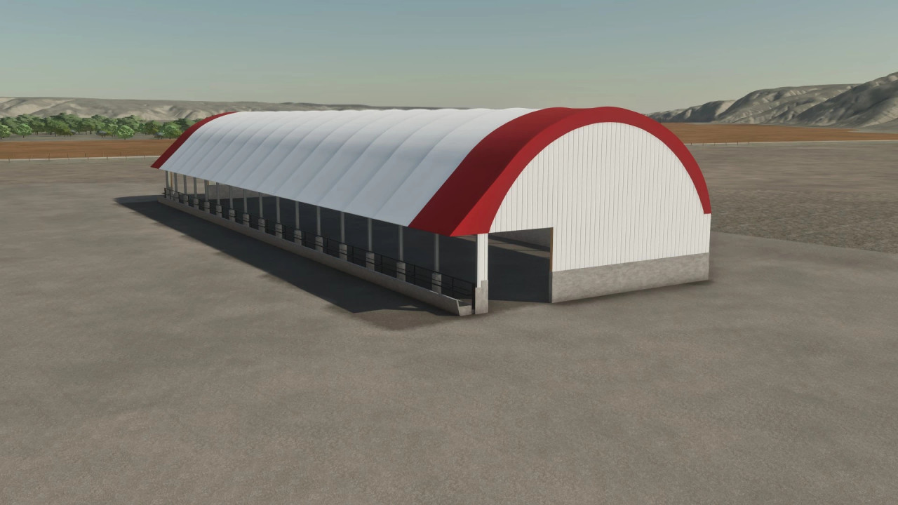 Hoop Cattle Barn