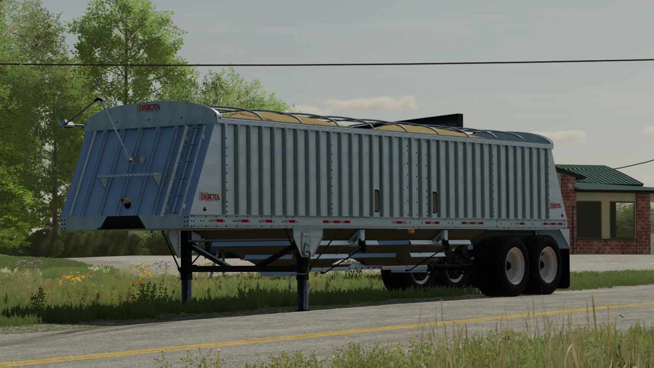 38FT Dakota Aluminum Hopper Bottom Trailer