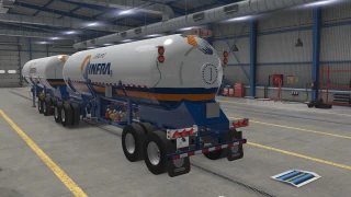 SCS Double Trailer Gas Tankers v1.0 thumbnail 3