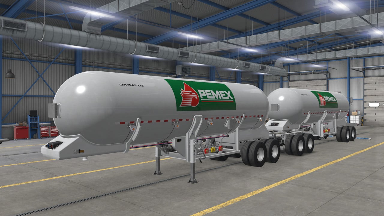 SCS Double Trailer Gas Tankers