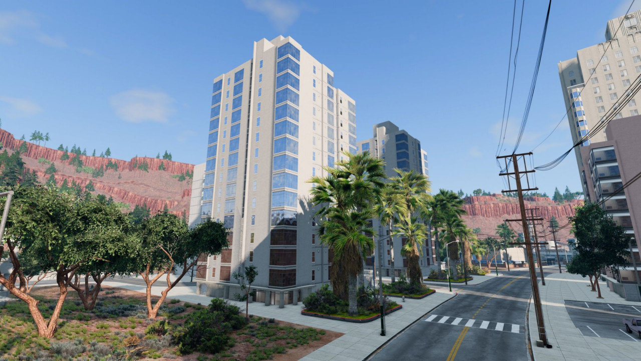 Mod Map Drift Canyon Release For Beamng Drive