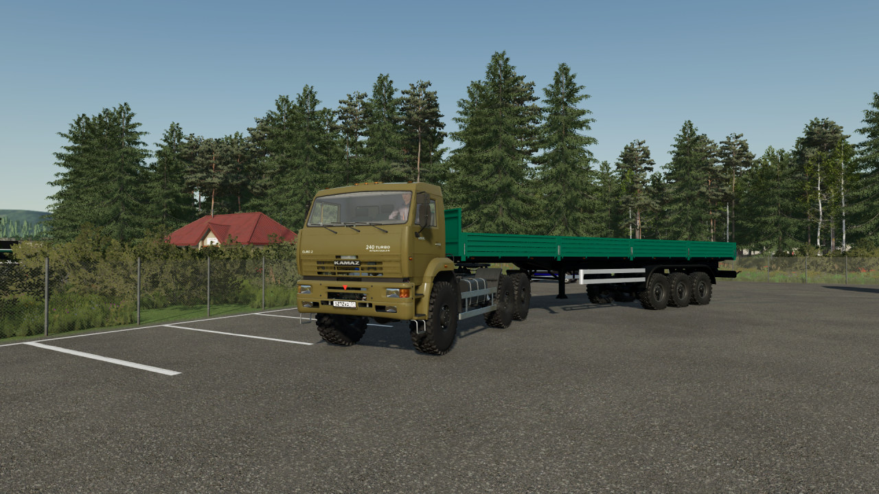 Kamaz 65221 truck tractor
