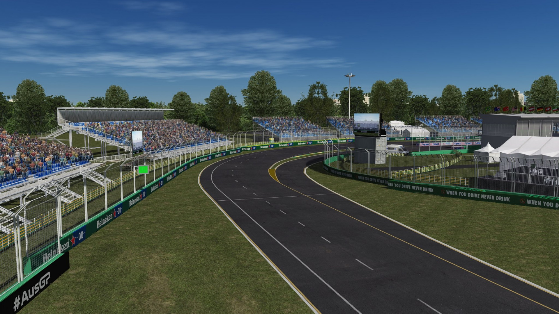 Melbourne Formula 1 2022 Grand Prix Add-ons Extension (for melbourne22 track) image 7