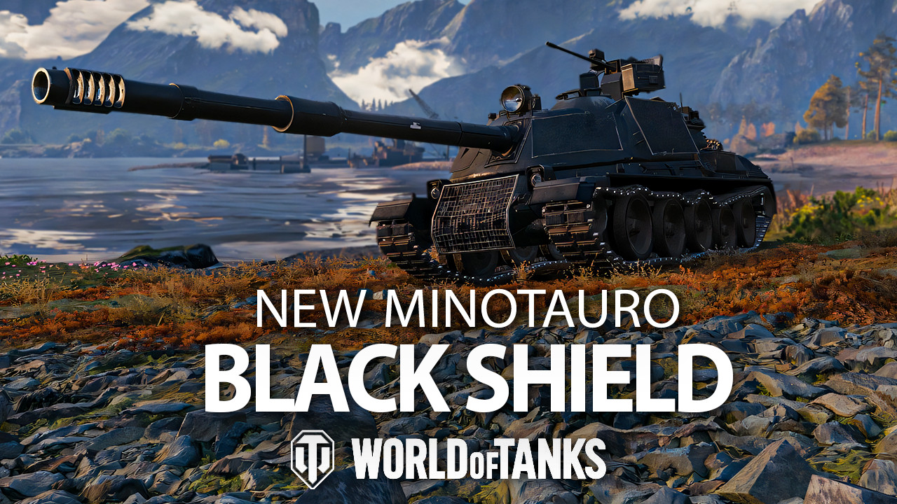 DARK // BLACK SHIELD - Minotauro