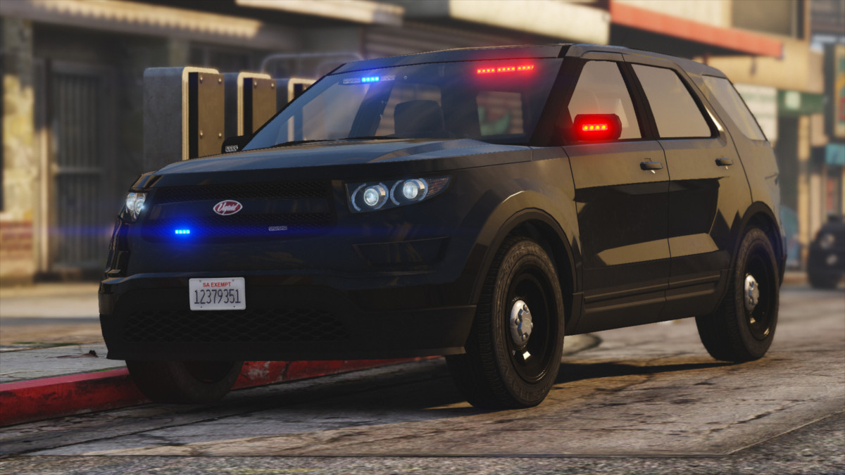 Unmarked Vapid Police Cruiser Utility (Scout)