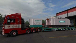 Schwerlast Siemens Trafo Trailer v1.0 thumbnail 3