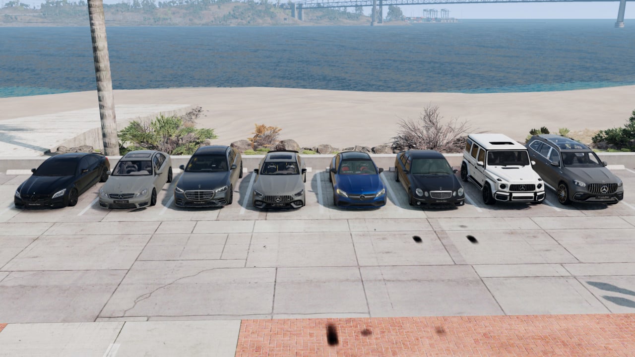 Mercedes Car Pack