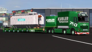 Schwerlast Siemens Trafo Trailer v1.0 thumbnail 4