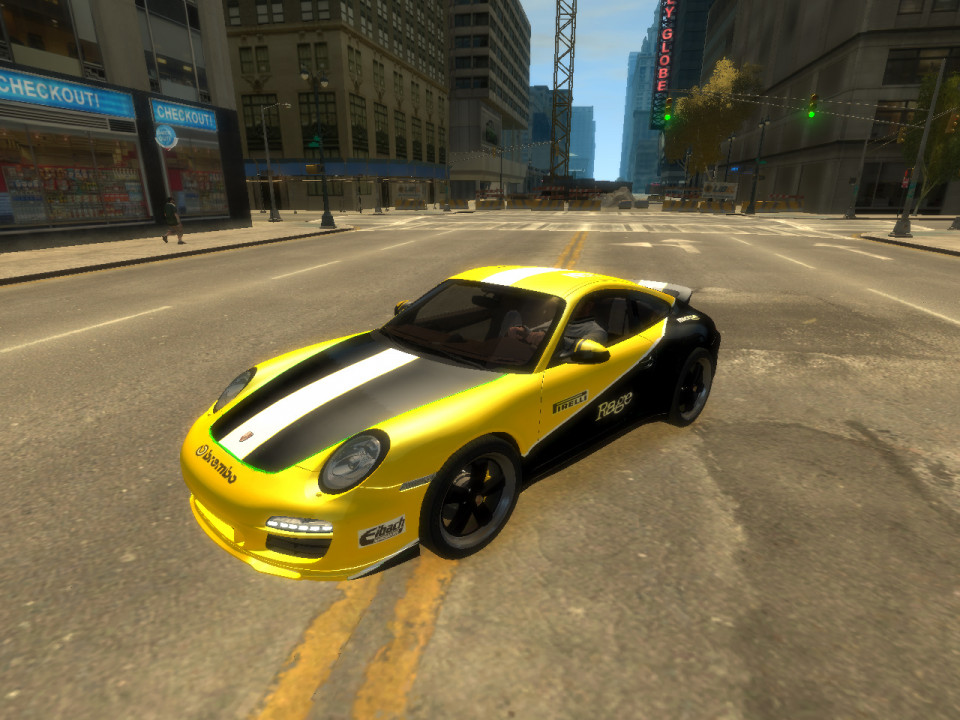 Porsche 911 Paint Job