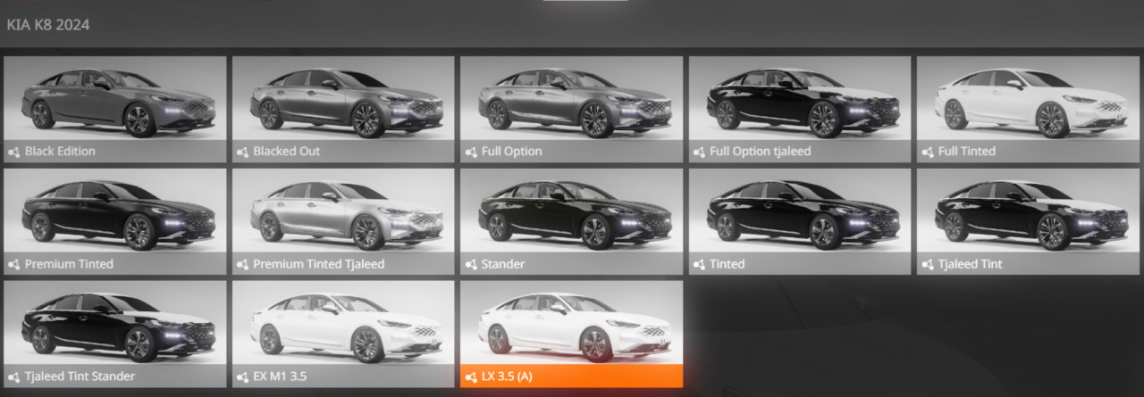 kia k8 2023