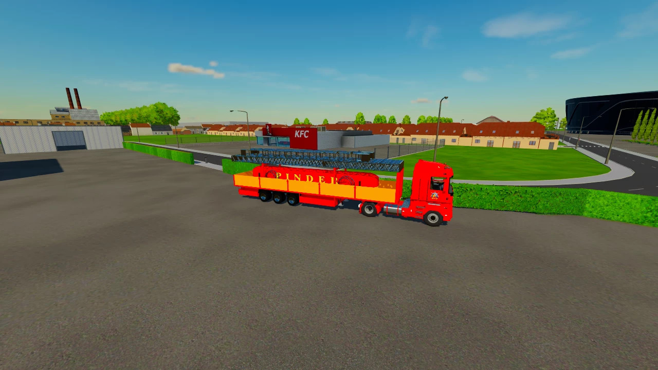 Renault Magnum pinder