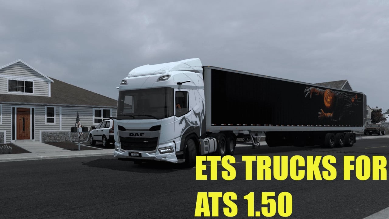ETS2 Trucks Pack fot ATS