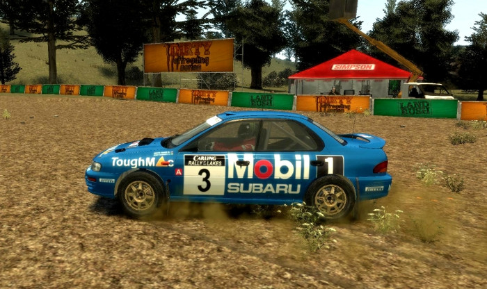 Toughmac Safety Glass Ltd Paintjob For Impreza WRX STI Rally