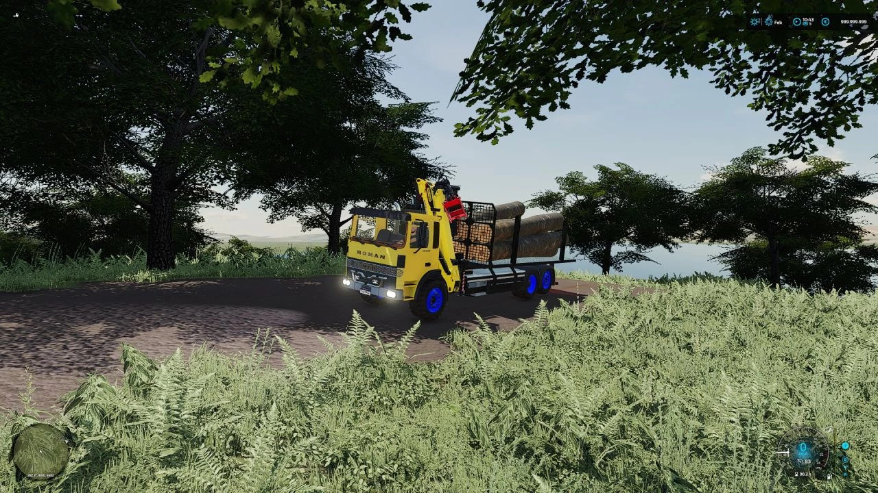 Roman forestry truck