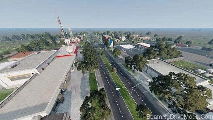 Argentinean Roads Map - BeamNG