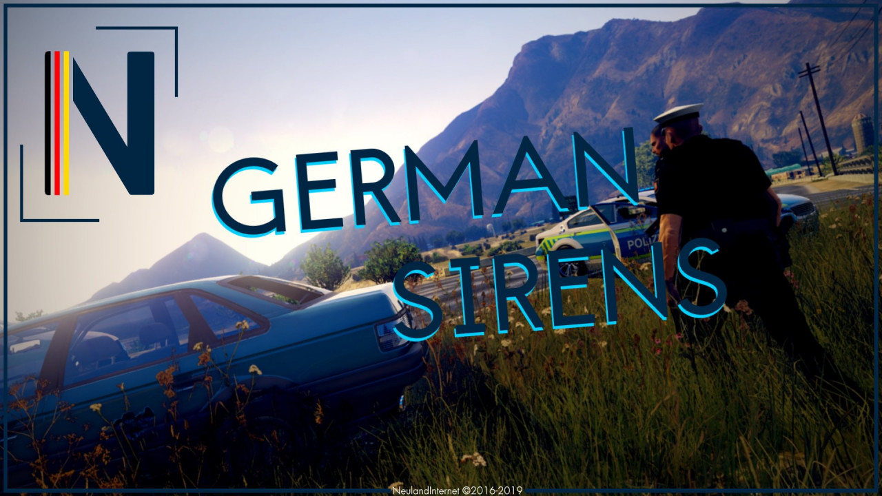 GTA V German Sirens - Deutsche Sirenen