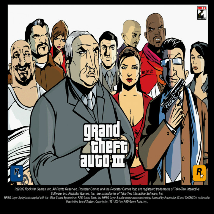 GTA III loadscreens