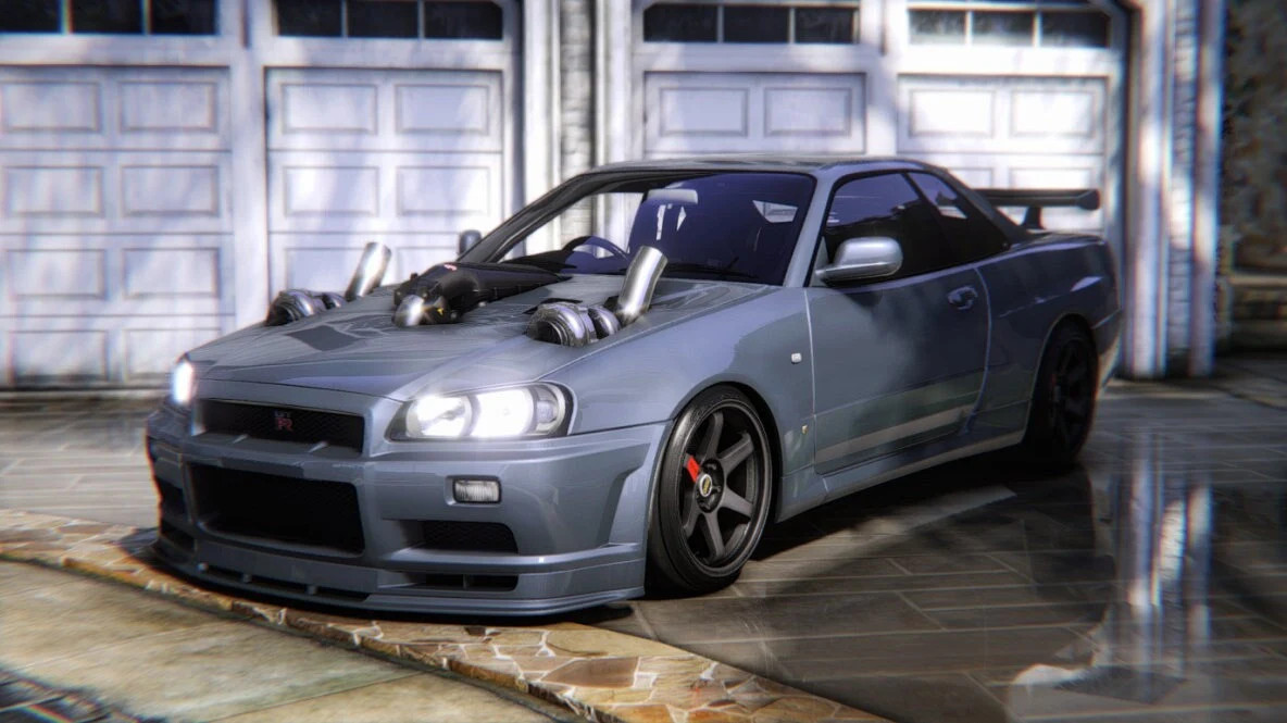 Nissan Skyline R34 DRAG NOVA