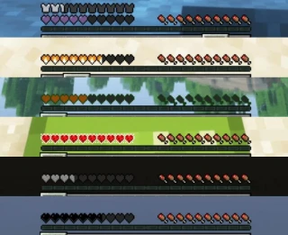 More Heart Types [Minecraft 1.21, 1.20.6] v1.0.01 - Minecraft