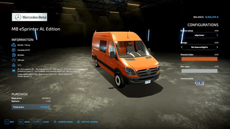 MB Sprinter 3x Palletautoload