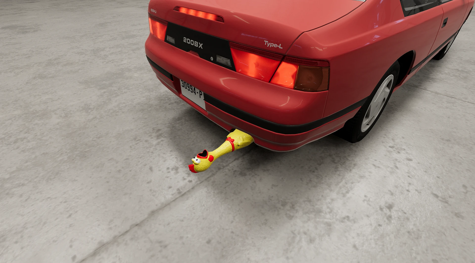 Rubber Chicken Exhaust v0.11 BeamNG.drive