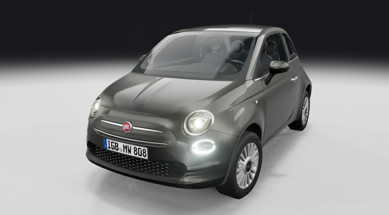 2015-2024 Fiat 500/Abarth 595 Pack BeamNG Mod