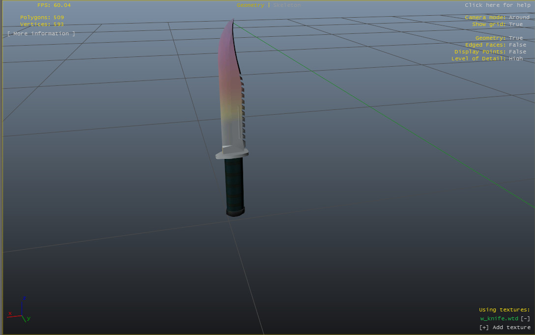 CS:GO Fade Knife