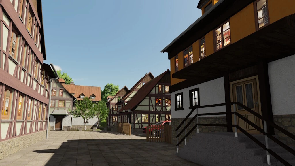 Timbered Houses