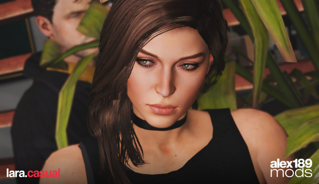 Lara Croft Custom Casual