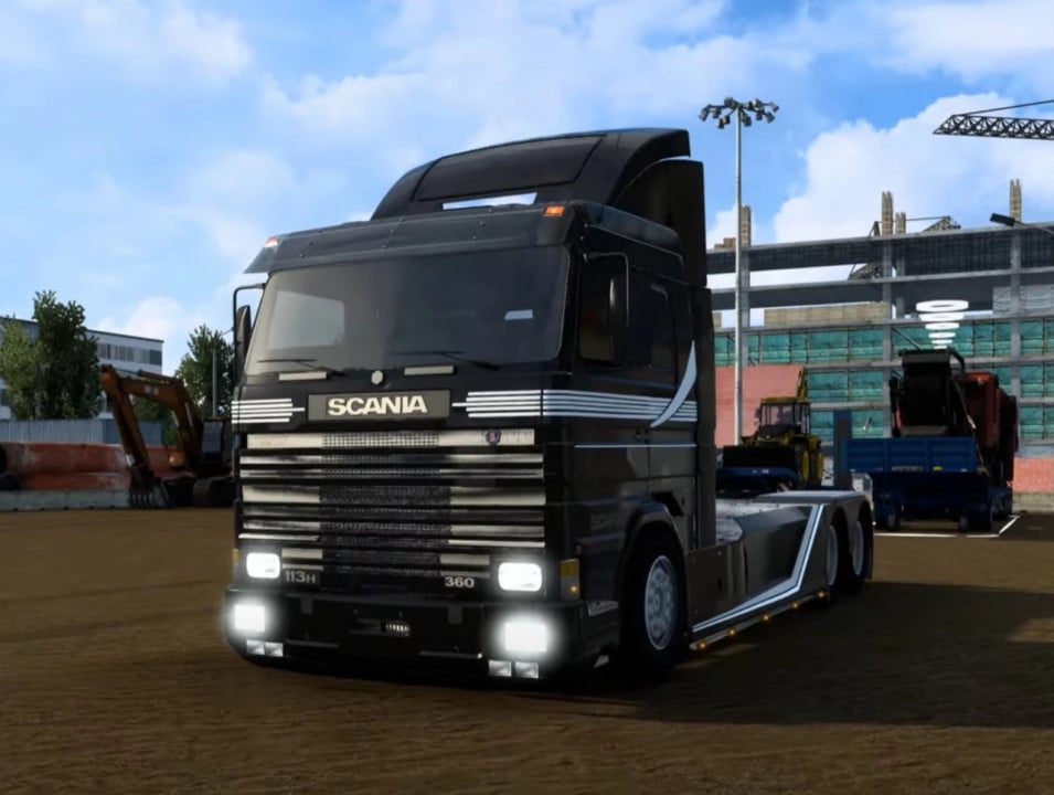 SCANIA 113H TRUCK MOD WITH 2 CABIN ETS2 and ATS