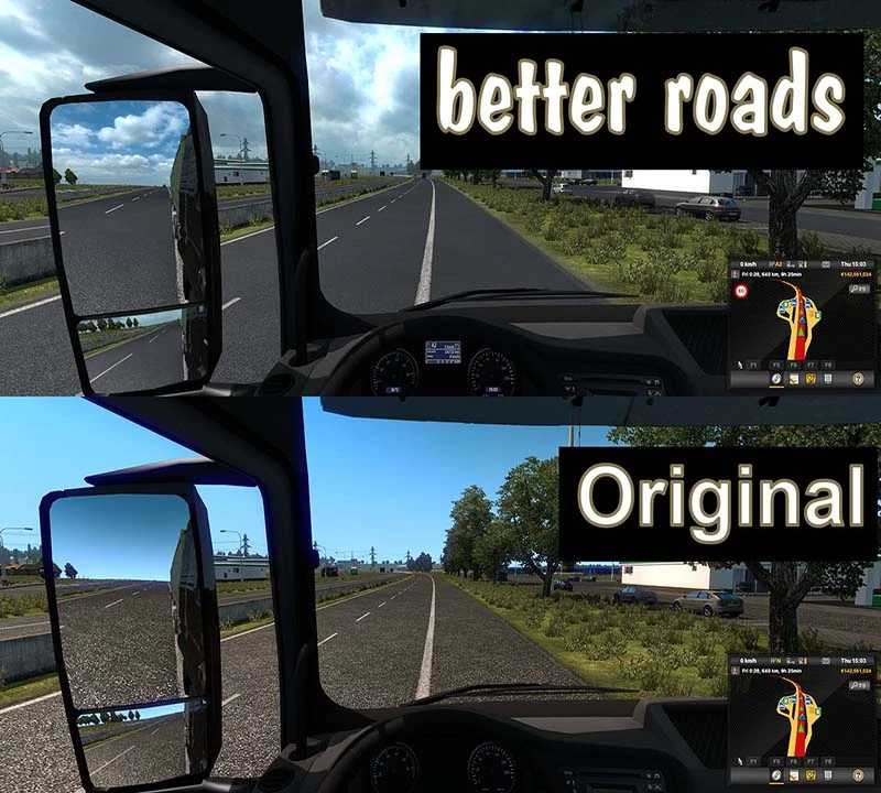 Better Roads for old Maps