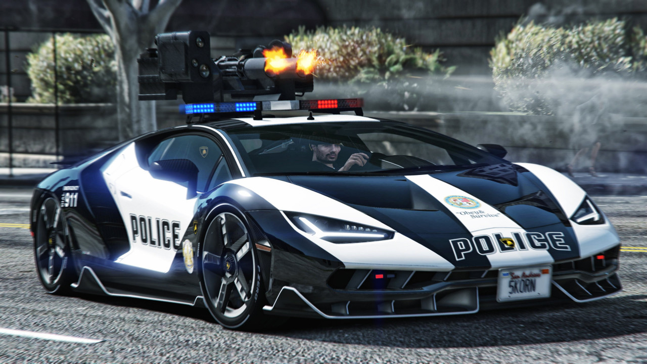 Lamborghini Centenario Lp770-4 Police 👮 LSPD
