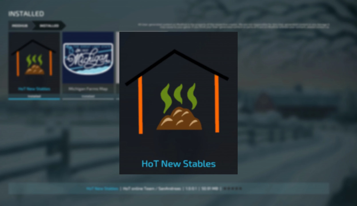 HoT new Stables HoF