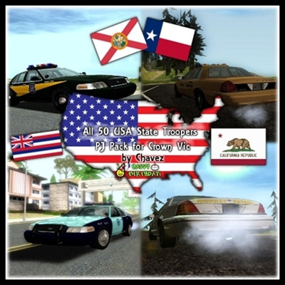 All 50 USA State Troopes