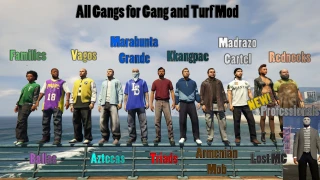 All Gangs for Gang and Turf Mod