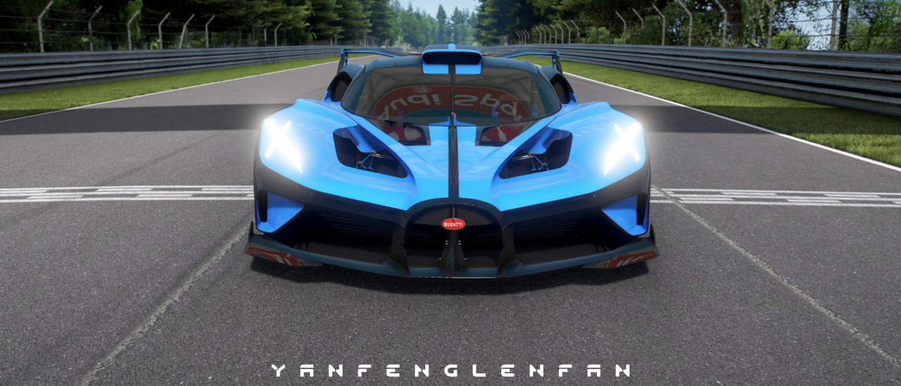 Bugatti Bolide Concept Car
