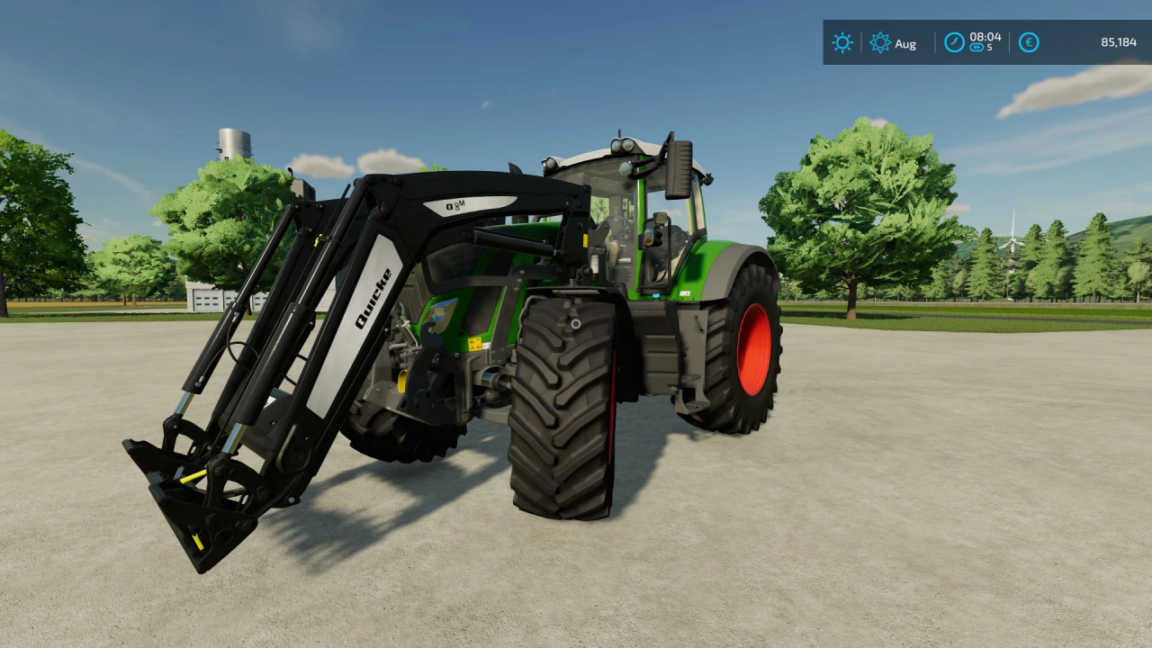 Fendt 900 s4 conversion with front loader