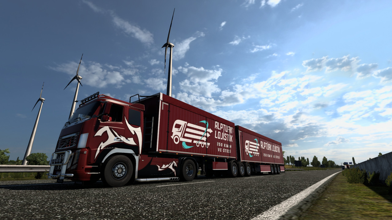 Alptürk Lojistik Trailer Skin