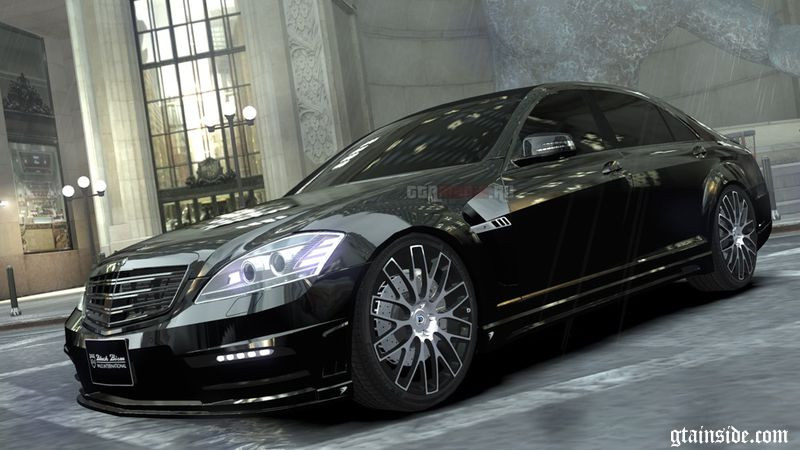 Mercedes-Benz S-Class W221 Black Bison 2009 Black Edition